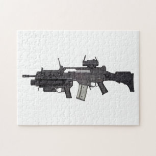 Automatische Waffe G36 Puzzle