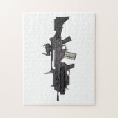 Automatische Waffe G36 Puzzle (Vertikal)