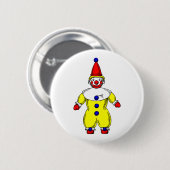 Automatischer Clown-Cartoon Johnny Button (Vorne & Hinten)