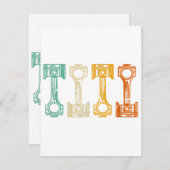 Automatischer Vintager Tuner Begleitkarte (Vorne/Hinten)