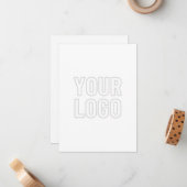 Automatisches Lighten des Logos für Hintergrund Mitteilungskarte (Vorderseite/Rückseite Beispiel)