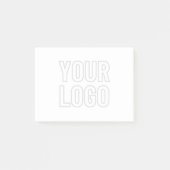 Automatisches Lighten des Logos für Hintergrund Post-it Klebezettel (Vorderseite)