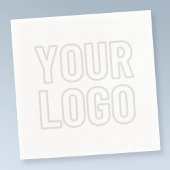 Automatisches Lighten des Logos für Hintergrund Serviette