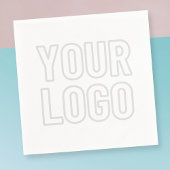 Automatisches Lighten des Logos für Hintergrund Serviette