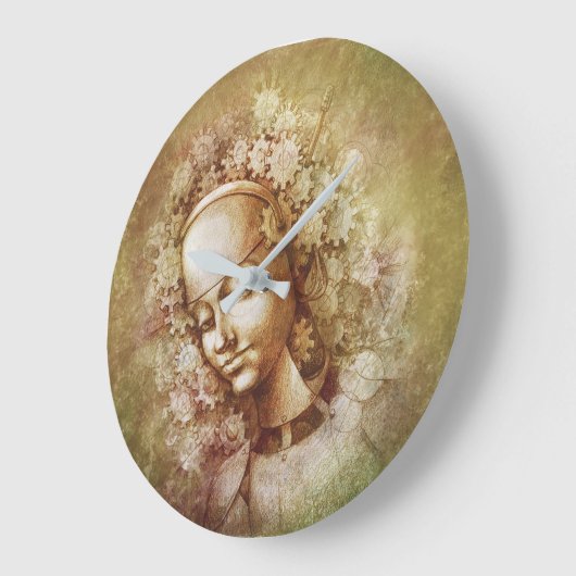 Automatisierung Große Wanduhr (Winkel)