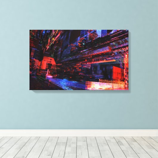 Automaton Canvas Print Leinwanddruck (Insitu (Holzboden))