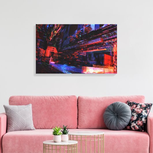 Automaton Canvas Print Leinwanddruck (Insitu (Wohnzimmer))