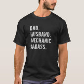 Automechanik-Vater-Geschenke von der Ehefrau Daugh T-Shirt (Vorderseite)