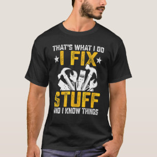 Automechaniker Das ist was ich tue ich repariere S T-Shirt