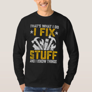 Automechaniker Das ist was ich tue ich repariere S T-Shirt