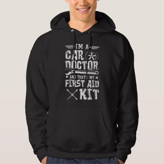 Automechaniker Hoodie (Vorderseite)