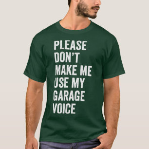 Automechaniker Lustige Garage Stimme Repariert s M T-Shirt