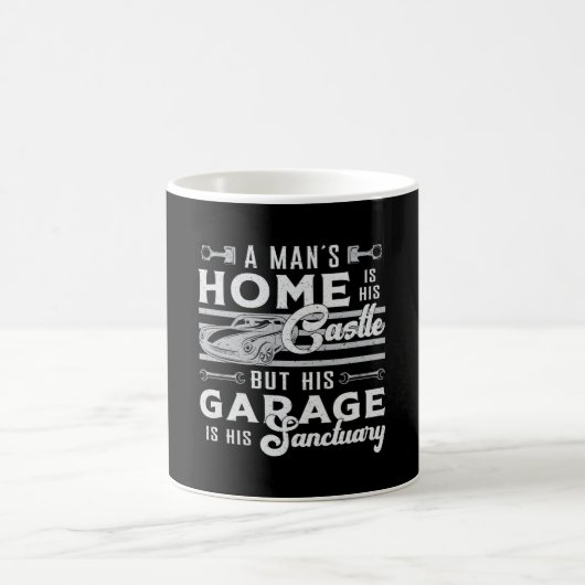 Automechaniker Motor Funny Gift Idee Kaffeetasse (Mittel)