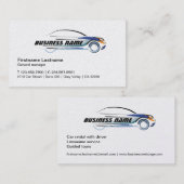 Automietreparatur-Profil-Visitenkarte-Schablone Visitenkarte (Vorne/Hinten)