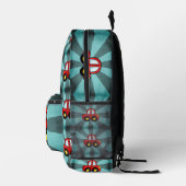 Automobil-Abbildung Bedruckter Rucksack (Rechts)