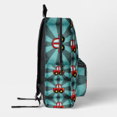 Automobil-Abbildung Bedruckter Rucksack (Links)