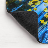 Automobil, Auto - Saison gefallener Blätter Mousepad (Ecke)