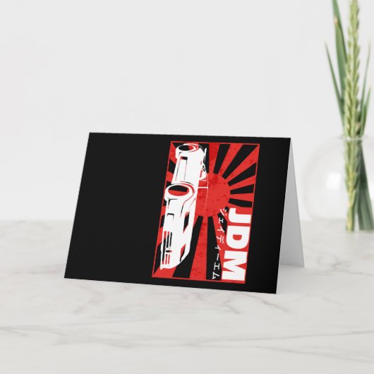 Automobil-Automobil aus Japan Karte (Vorderseite)