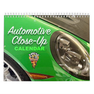 Automobil-Kalender Nahaufnahme Kalender