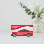 Automobil | Kfz-Dienstleistungen Visitenkarte (Stehend Vorderseite)