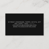 Automobil-/Laufen/Auto-grüner Sport-schnelle Visitenkarte (Rückseite)