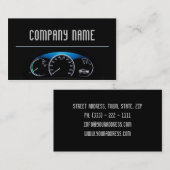 Automobil-/Mechaniker-Geschwindigkeits-schnelles Visitenkarte (Vorne/Hinten)