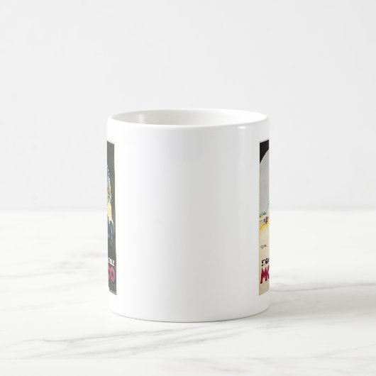 Automobil Monacos Grandprix Kaffeetasse (Mittel)