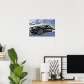 Automobil Muscle Car Mustang Poster (Heimbüro)