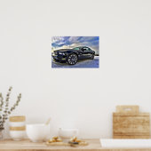 Automobil Muscle Car Mustang Poster (Küche)
