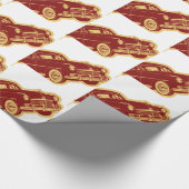 Automobil-Muster-Packpapier Geschenkpapier (Ecke)