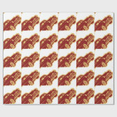 Automobil-Muster-Wrap-Papier Geschenkpapier (Flach)
