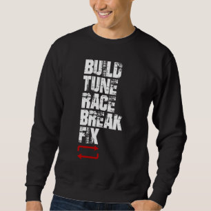 Automobil-Racer Männer Tuning Mechanik Sweatshirt