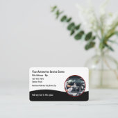 Automobil-Reparatur-Visitenkarten Visitenkarte (Stehend Vorderseite)