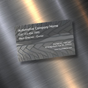 Automobil-Thema Magnetische Visitenkarte