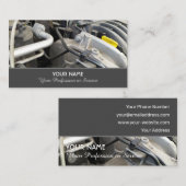 Automobil-Tuningexperten und Rennprofis Visitenkarte (Vorne/Hinten)