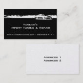 Automobil Visitenkarte (Vorne/Hinten)