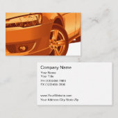 Automobil-Visitenkarte Visitenkarte (Vorne/Hinten)