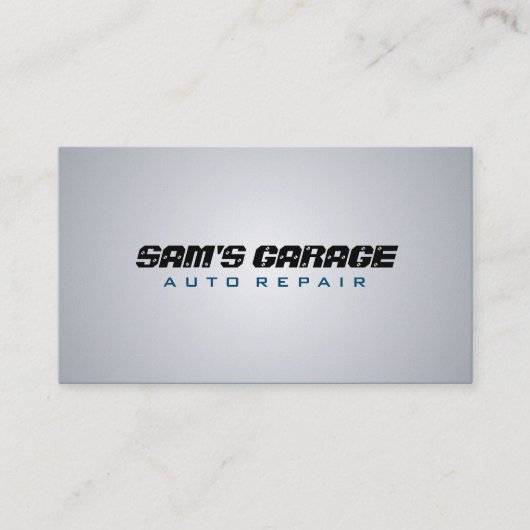 Automobil - Visitenkarten Visitenkarte (Vorderseite)