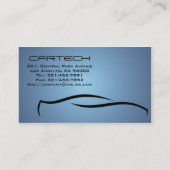 Automobil - Visitenkarten Visitenkarte (Rückseite)