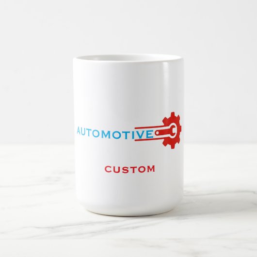 Automobil-Zahnrad-Logo Kaffeetasse (Mittel)