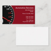 Automobilart-Geschwindigkeitsmesser-Thema Visitenkarte (Vorne/Hinten)