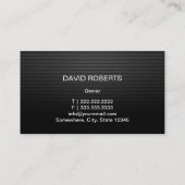 AutomobilAuto-einzeln aufführenauto-Reparatur Visitenkarte (Rückseite)