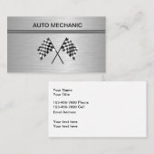 Automobilauto-Mechaniker-Visitenkarten Visitenkarte (Vorne/Hinten)