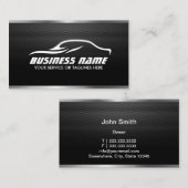 AutomobilAuto-Reparatur-beruflicher Metallstahl Visitenkarte (Vorne/Hinten)