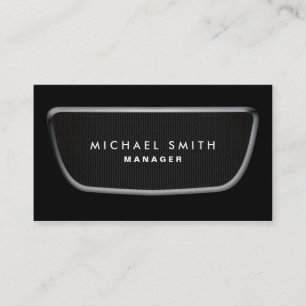 Automobilauto-Verkäufer-Mechaniker beruflich Visitenkarte