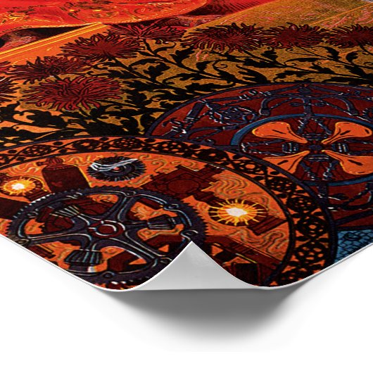 Automobilclub Frankreich Poster (Ecke)