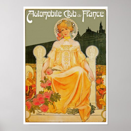 Automobilclub Frankreich Poster (Vorne)