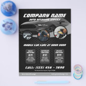 Automobildetailing-Flyer Flyer (Einzeln)