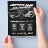 Automobildetailing-Flyer Flyer (Hand)