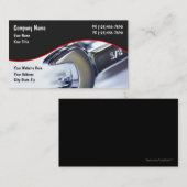 Automobildienstleistungen Visitenkarte (Vorne/Hinten)